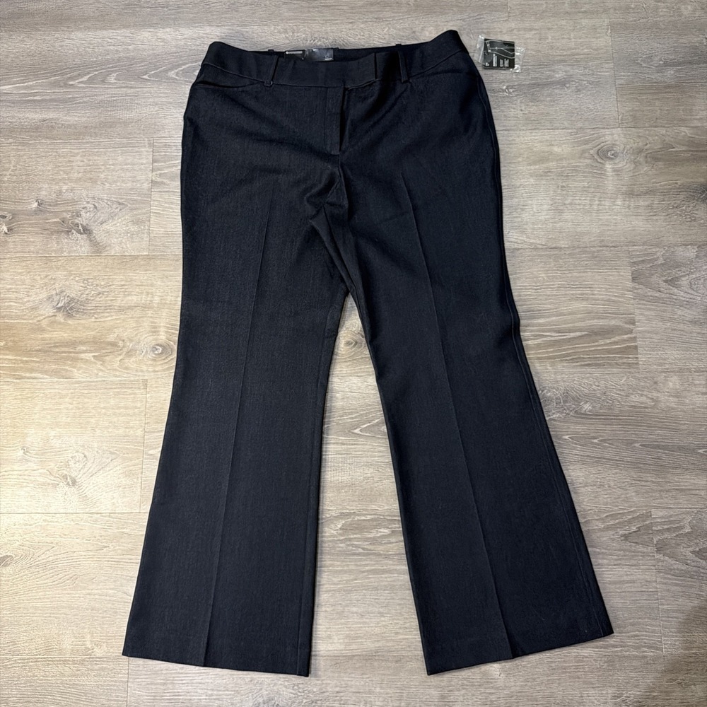 George Modern Fit Dress Pants Size 16 Dark Blue Woman's